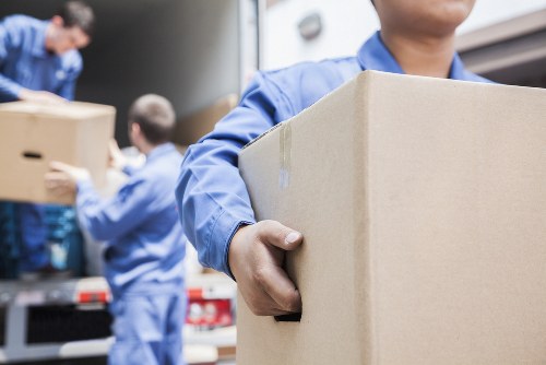 Commercial moving team planning a business relocation in Maida Hill