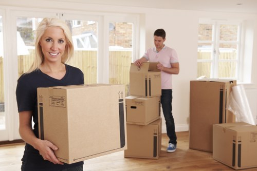 Office removals team planning a commercial move in Maida Hill