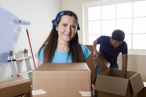 Office relocation support through packing and unpacking services in Maidahill