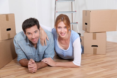 Local moving team handling a flat or house move in Maidahill