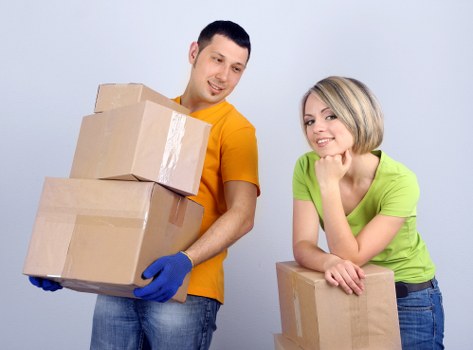 Variety of strong moving boxes and wrapping supplies for local customers