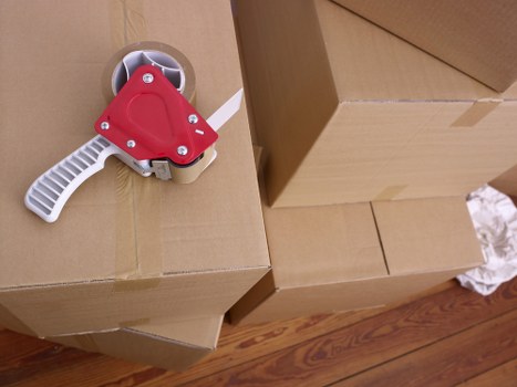 Team preparing a property move in Maida Hill