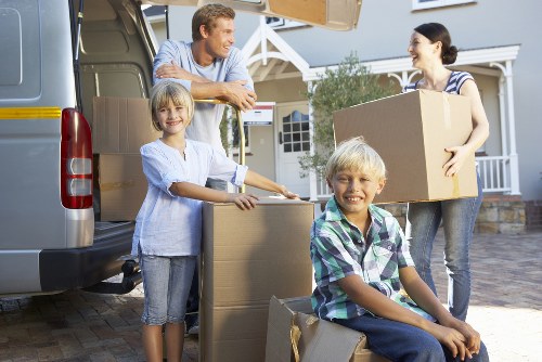 Packing materials for fragile items and storage in Maidahill