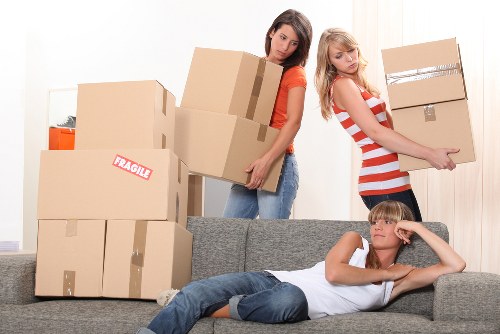 Commercial removals support for an office move near Maida Hill